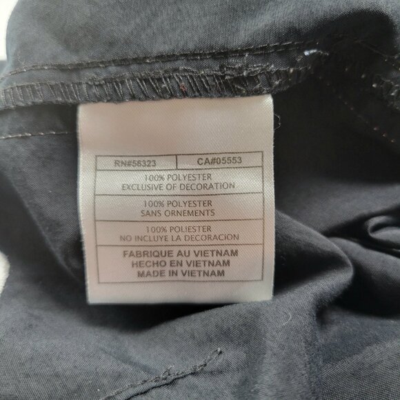 Vintage 90s/Y2K Nike Cropped Track Pants Tuxedo Pink Stripe Straight Leg - Picture 9 of 14